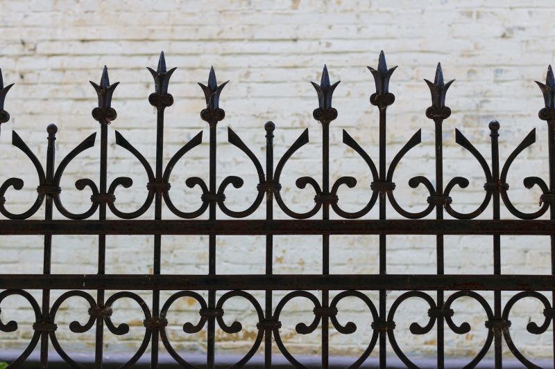 Custom Iron Fence Installation