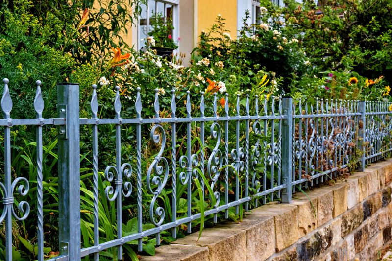 Elegant Metal Fence