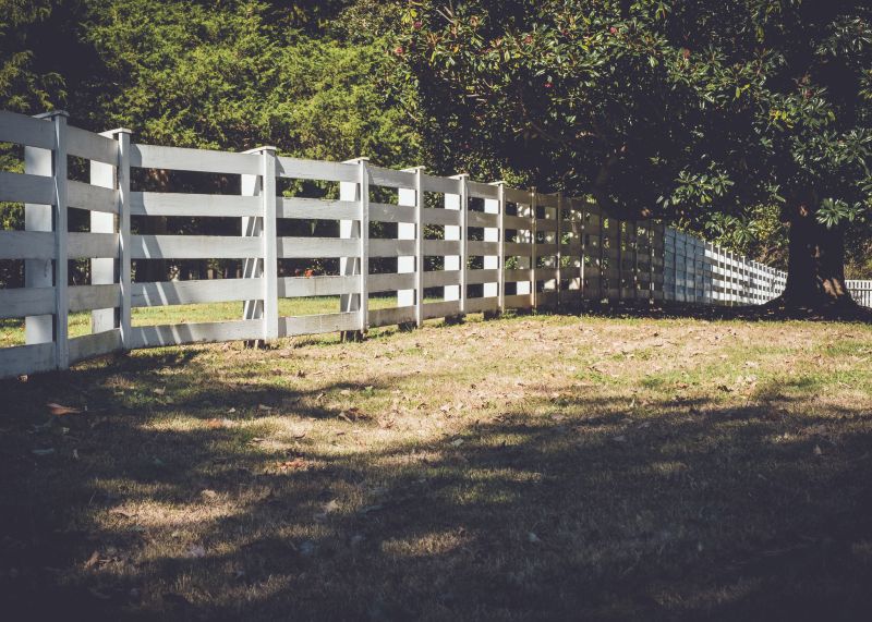 Split Rail Fence Installation detail