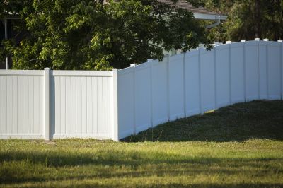 Solid Vinyl Fence Installation
