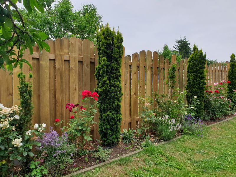 Landscaping and Fence Integration